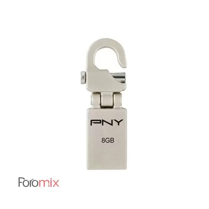 Flash Memory 8GB PNY Mini Hook USB 2.0 فلش پی ان وای