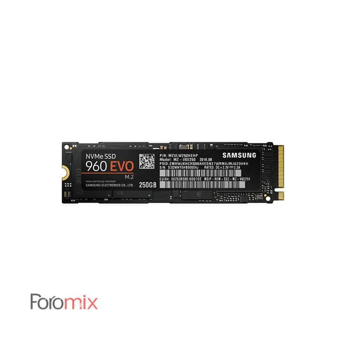 SSD Drive Samsung 960 Evo 250GB