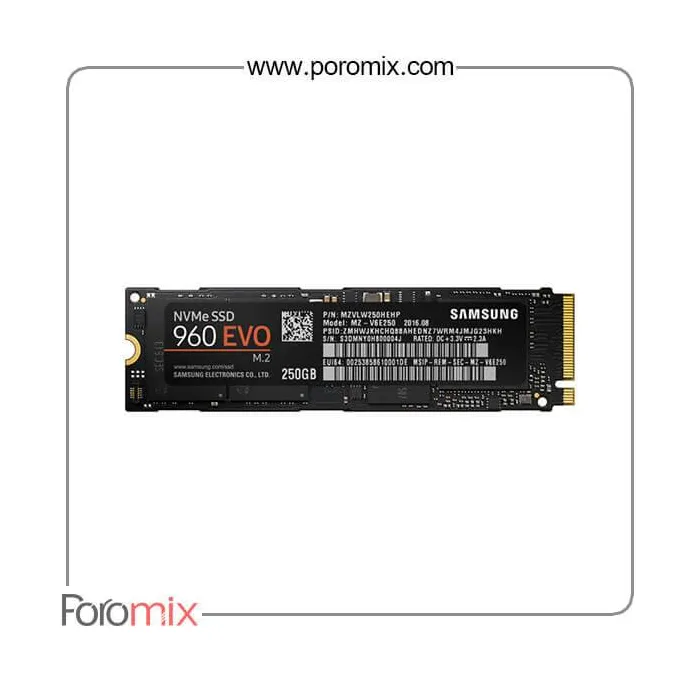 SSD Drive Samsung 960 Evo 250GB