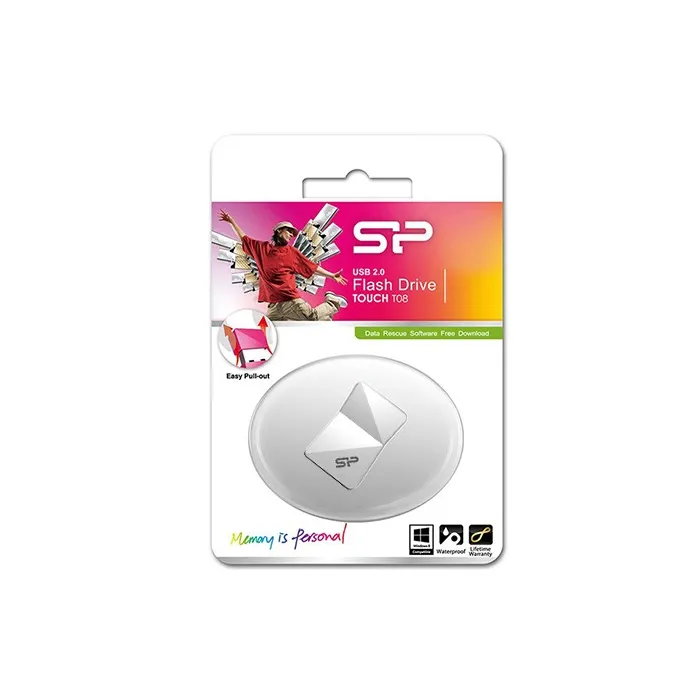 Silicon Power Touch T08 Flash Memory - 8GB