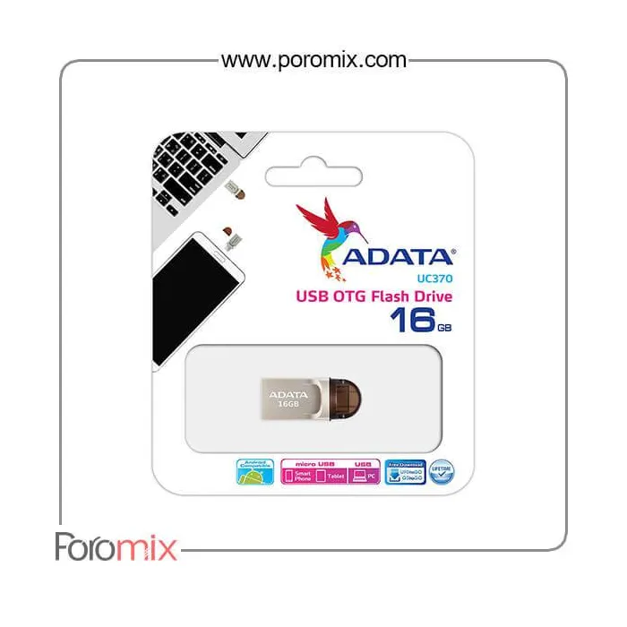 Flash Memory 16GB ADATA UC370 USB 3.1 OTG