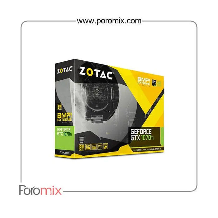 ZOTAC GEFORCE GTX 1070 Ti AMP Extreme 8GB Graphic Card