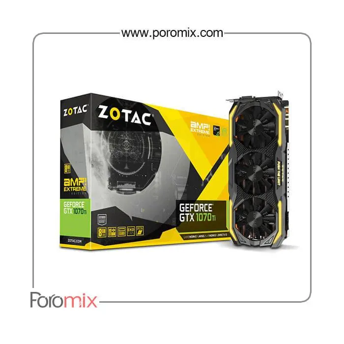 ZOTAC GEFORCE GTX 1070 Ti AMP Extreme 8GB Graphic Card