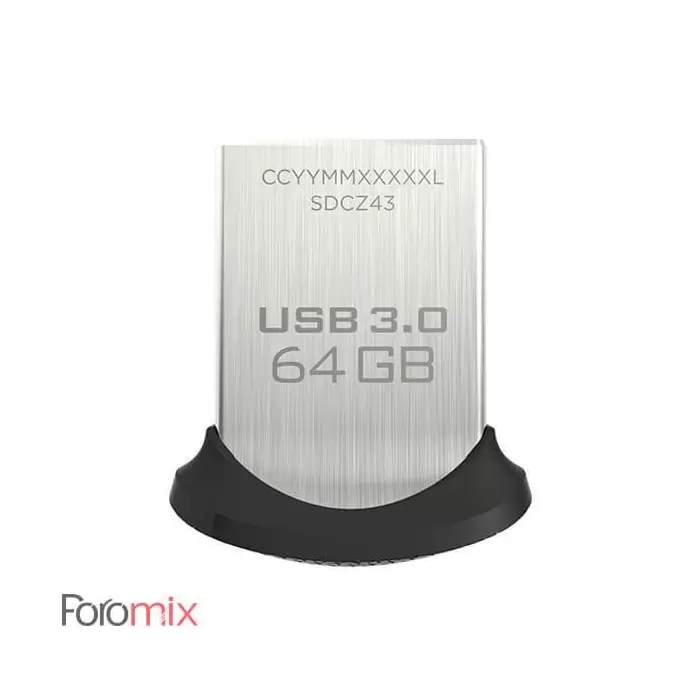 Flash Memory 64GB SanDisk Ultra Fit CZ43 USB 3.0