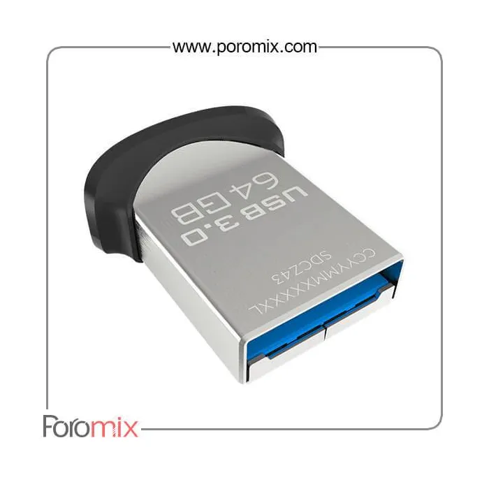 Flash Memory 64GB SanDisk Ultra Fit CZ43 USB 3.0
