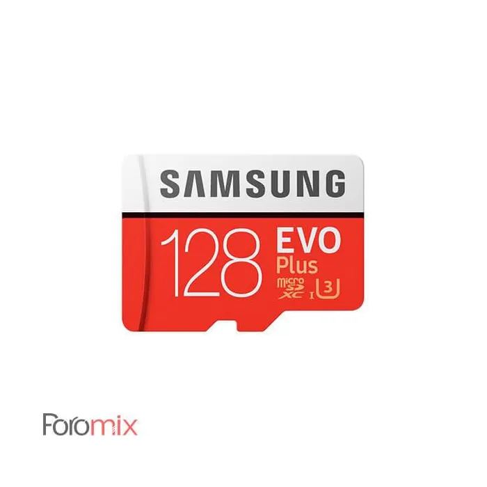Card 128GB Samsung Evo Plus UHS-I U3 Class 10 microSDXC