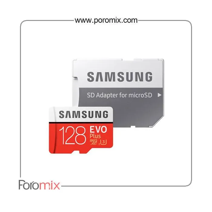 Card 128GB Samsung Evo Plus UHS-I U3 Class 10 microSDXC