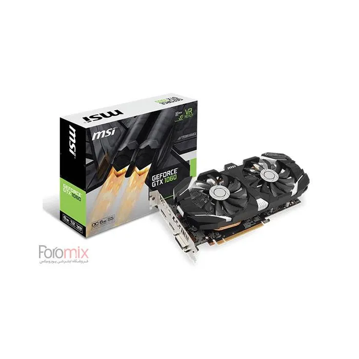 MSI GEFORCE GTX 1060 6GB OCV2 Graphic Card کارت گرافیک ام اس آی