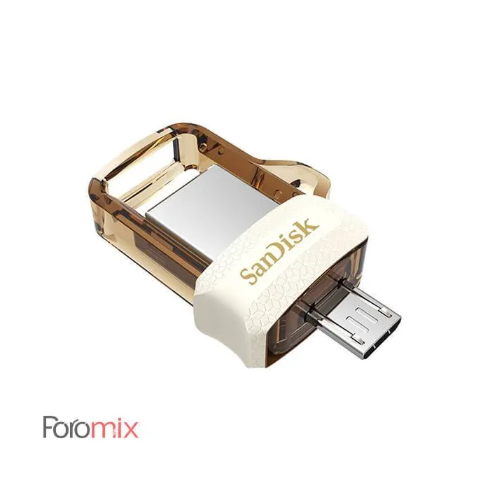 Flash Memory 64GB SanDisk Ultra Dual Drive M3.0 USB3 , OTG فلش سن دیسک