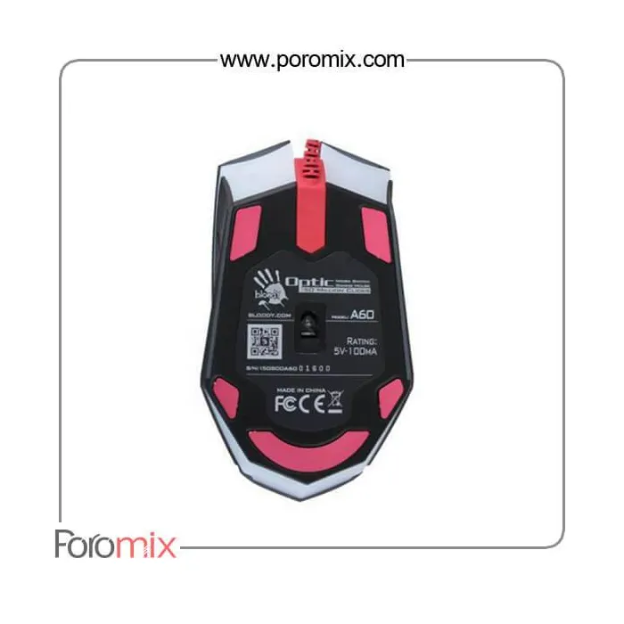 MOUSE A4TECH Wired bloody A60