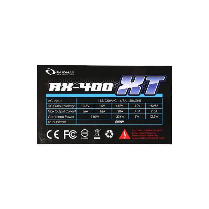 Power Raidmax RX-400xt