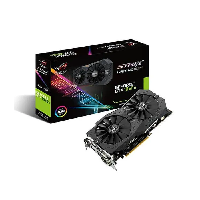 ASUS ROG STRIX-GTX1050TI-O4G-GAMING Graphics Card