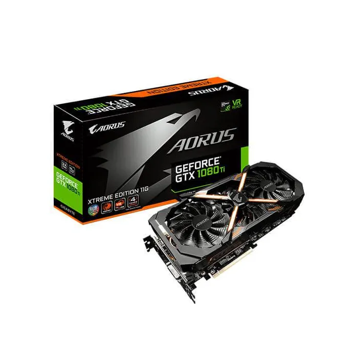 GIGABYTE GeForce GTX 1080 Ti Xtreme Edition 11G Graphic Card کارت گرافیک گیگابایت