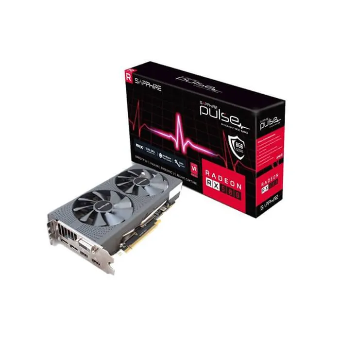 SAPPHIRE Pulse Radeon RX 580 8GB DDR5 Graphic Card