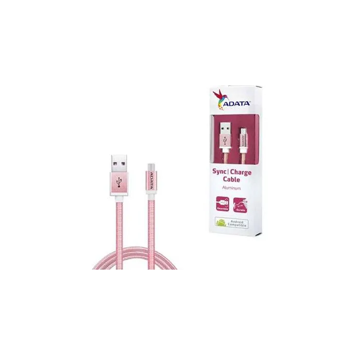 ADATA USB Data Cable Reversible Aluminum کابل شارژ ای دیتا