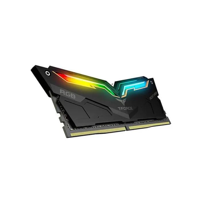 3200 Ram 16GB (8GB×2) TeamGroup T-Force Night Hawk RGB DDR4