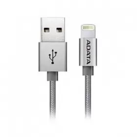 ADATA Sync And Charge Aluminum Lightning Cable کابل شارژ ای دیتا آیفون