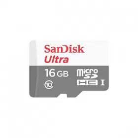 Card 16GB SanDisk Ultra UHS-I Class 10 microSDHC
