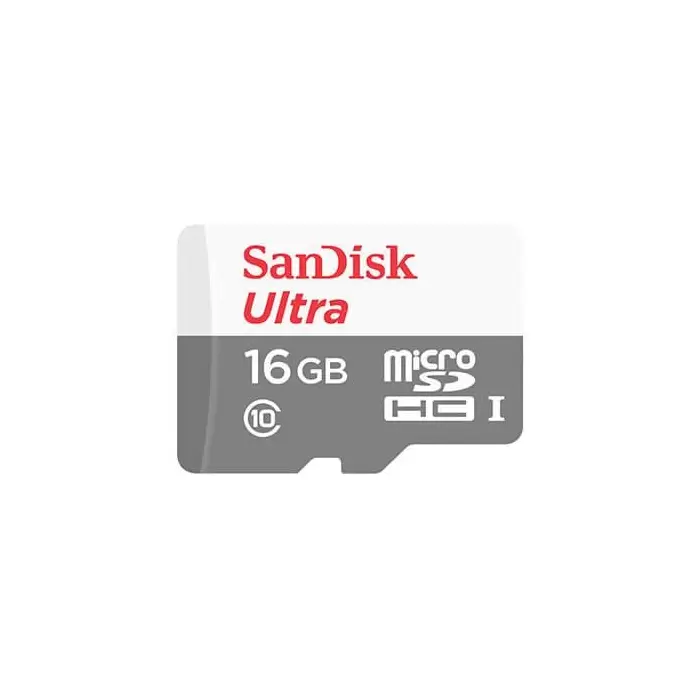 Card 16GB SanDisk Ultra UHS-I Class 10 microSDHC