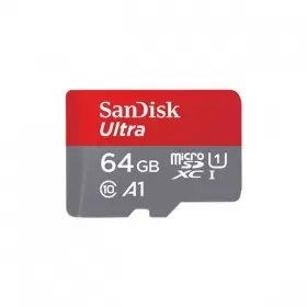 Card 64GB SanDisk Ultra A1 UHS-I Class 10 U1 microSDHC