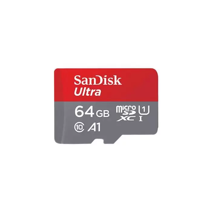 Card 64GB SanDisk Ultra A1 UHS-I Class 10 U1 microSDHC