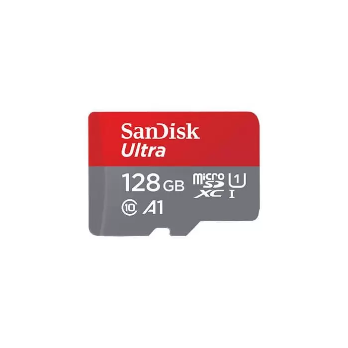 Card 128GB SanDisk Ultra A1 UHS-I U1 Class 10 microSDXC