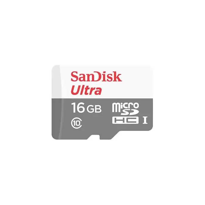 Card 16GB SanDisk Ultra UHS-I U1 Class 10 80MBps microSDHC
