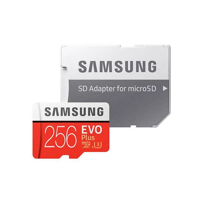 Card 256GB Samsung Evo Plus UHS-I U3 Class 10 microSDXC