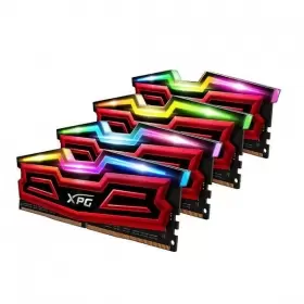 رم کامپیوتر DDR4 چهار کاناله 3200 مگاهرتز CL16 ای دیتا مدل XPG SPECTRIX D40 ظرفیت (4×8)32 گیگابایت
