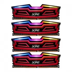 رم کامپیوتر DDR4 چهار کاناله 3600 مگاهرتز CL17 ای دیتا مدل XPG SPECTRIX D40 ظرفیت (4×8)32 گیگابایت