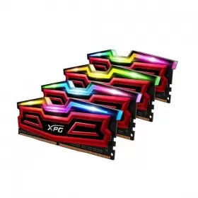 رم کامپیوتر DDR4 چهار کاناله 3200 مگاهرتز CL16 ای دیتا مدل XPG SPECTRIX D40 ظرفیت (4×16)64 گیگابایت