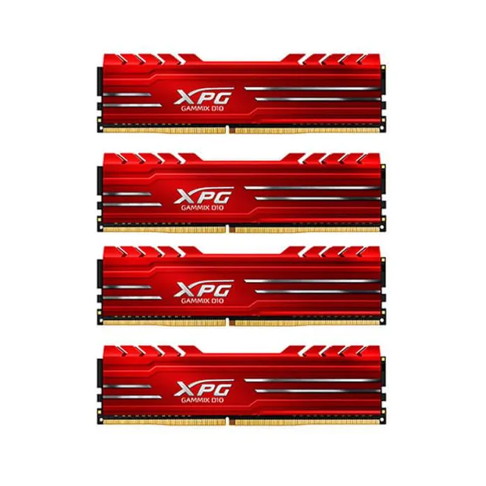 RAM 16GB (4GB*4) ADATA XPG GAMMIX D10 DDR4 2666MHz CL16