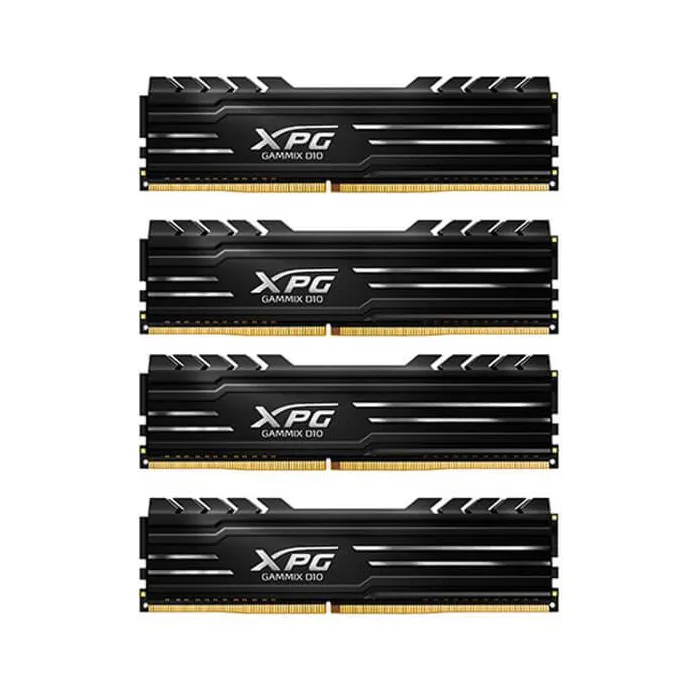 RAM 16GB (4GB*4) ADATA XPG GAMMIX D10 DDR4 2666MHz CL16