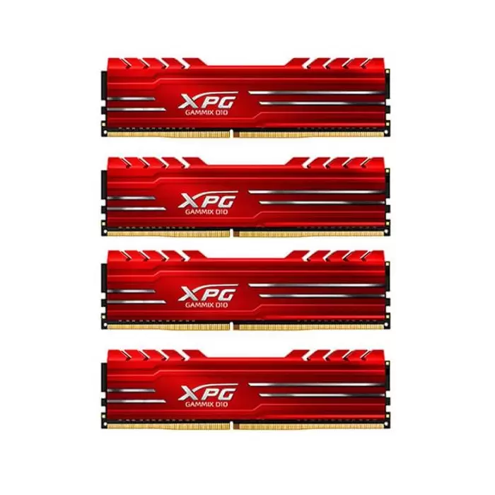 RAM 16GB (4GB*4) ADATA XPG GAMMIX D10 DDR4 2800MHz CL16