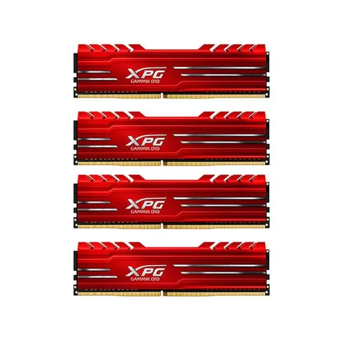 RAM 16GB (4GB*4) ADATA XPG GAMMIX D10 DDR4 3000MHz CL16