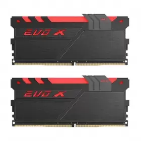 رم کامپیوتر DDR4 دو کاناله 3000 مگاهرتز CL16 ژل مدل EVO X AMD Edition RGB ظرفیت (2×8)16 گیگابایت