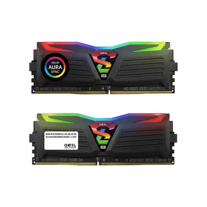 RAM 16GB (8G×2) Geil Super Luce RGB DDR4 3000MHZ
