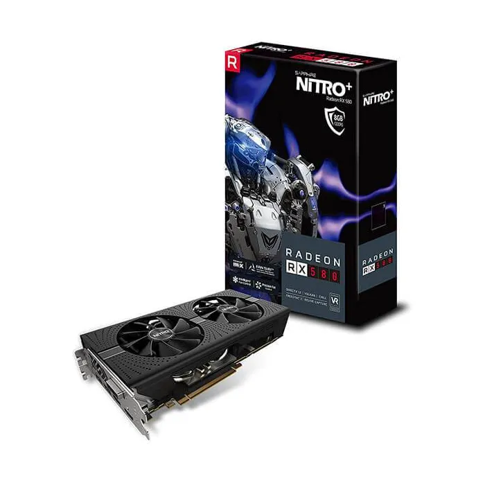 SAPPHIRE NITRO PLUS RX 580 8GB DDR5 Graphic Card
