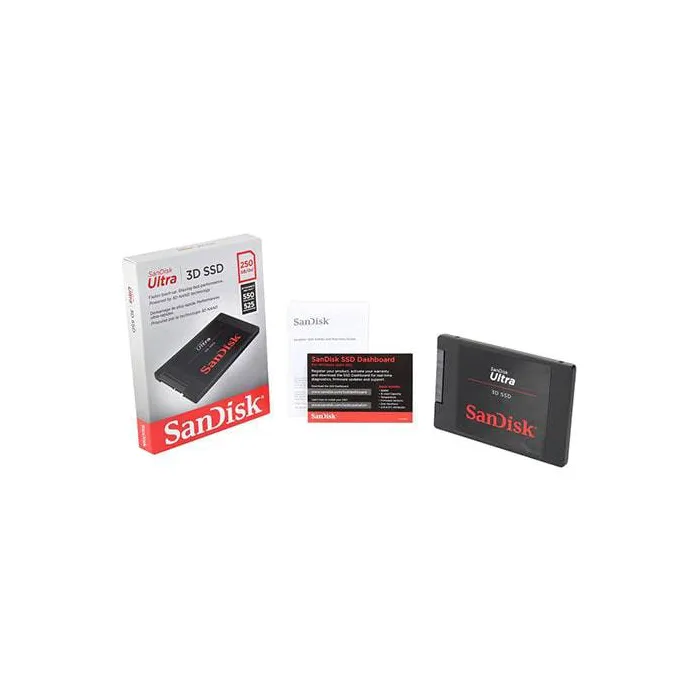 SSD Drive SanDisk Ultra 3D SSD 250GB حافظه اس اس دی سن دیسک