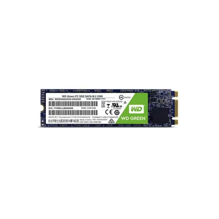 SSD Drive Western Digital Green M.2 2280 480GB حافظه اس اس دی وسترن دیجیتال