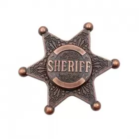 Fidget Spinner Sheriff اسپینر فلزی طرح کلانتر