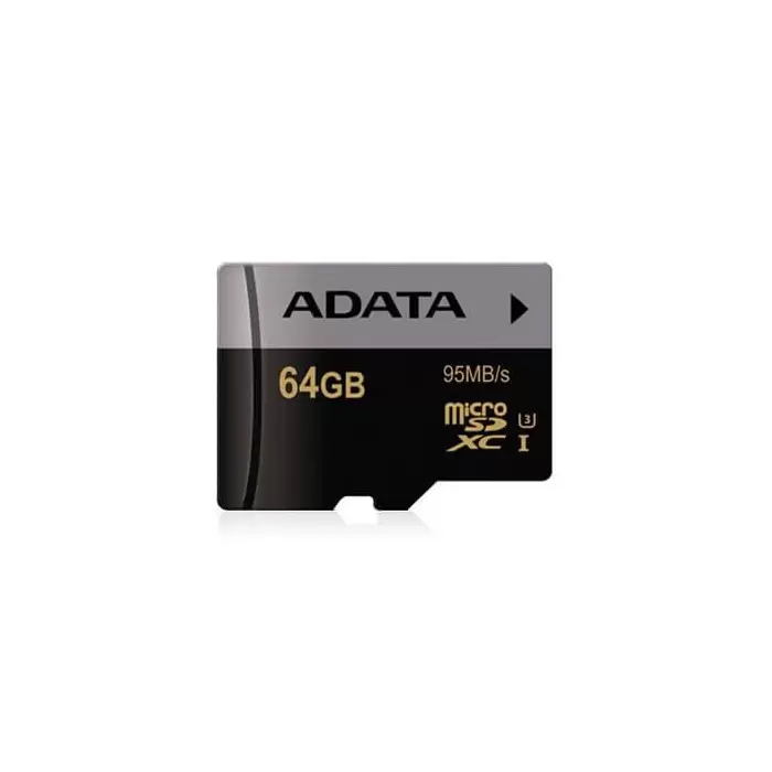 Card 64GB Adata Premier Pro UHS-I U3 Class 10 microSDXC