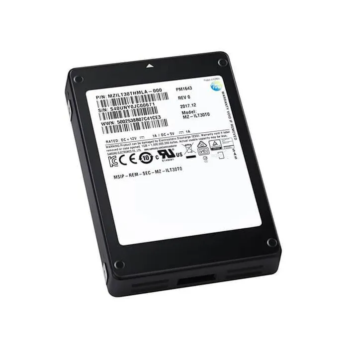 SSD Drive Samsung Enterprise PM1643 1.92TB