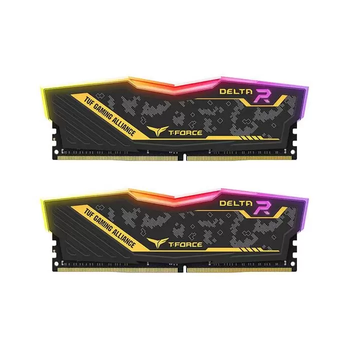 3200 Ram 16GB (8GB×2) TeamGroup T-Force Delta RGB DDR4