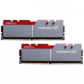 رم کامپیوتر DDR4 دو کاناله 3200 مگاهرتز CL14 جی اسکیل مدل Trident Z ظرفیت (2×8)16 گیگابایت