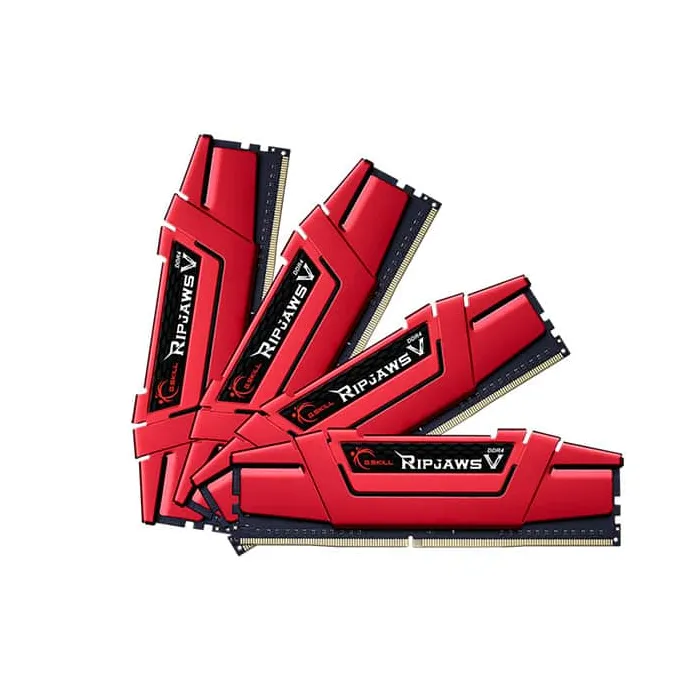 RAM 64G(16GB×4) G.SKILL Ripjaws V DDR4 3200MHz CL15