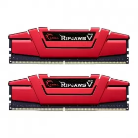 رم کامپیوتر DDR4 دو کاناله 3400 مگاهرتز CL16 جی اسکیل مدل Ripjaws V ظرفیت (2×8)16 گیگابایت