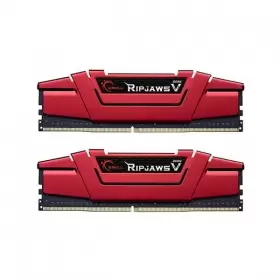 رم کامپیوتر DDR4 دو کاناله 3000 مگاهرتز CL15 جی اسکیل مدل RIPJAWS V ظرفیت (2×8)16 گیگابایت