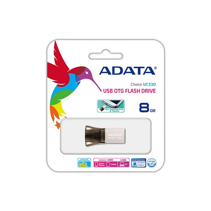 Flash Memory 8GB ADATA Choice UC330 USB 2.0 OTG