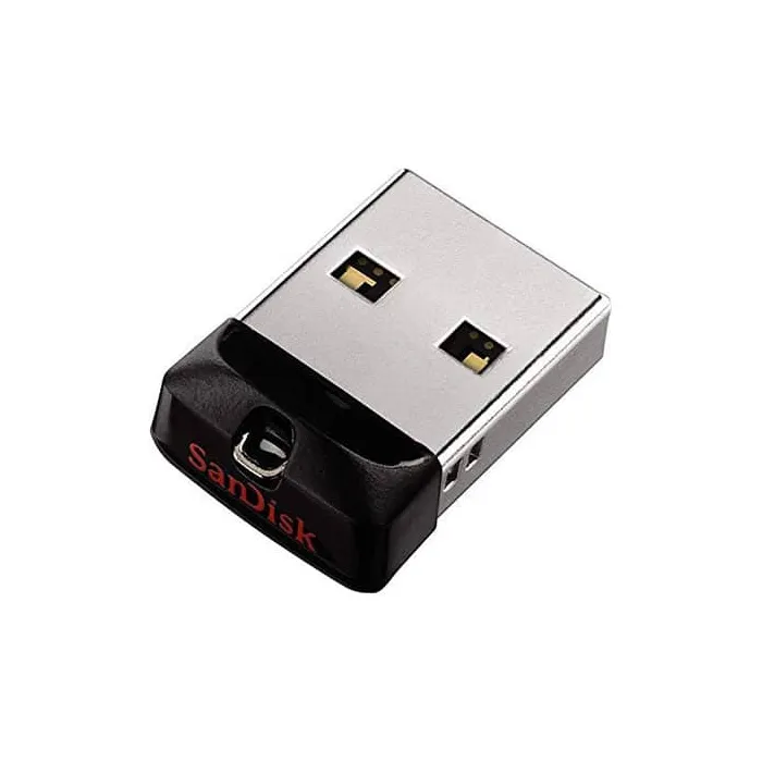 0.Flash Memory 64GB SanDisk Cruzer Fit USB 2